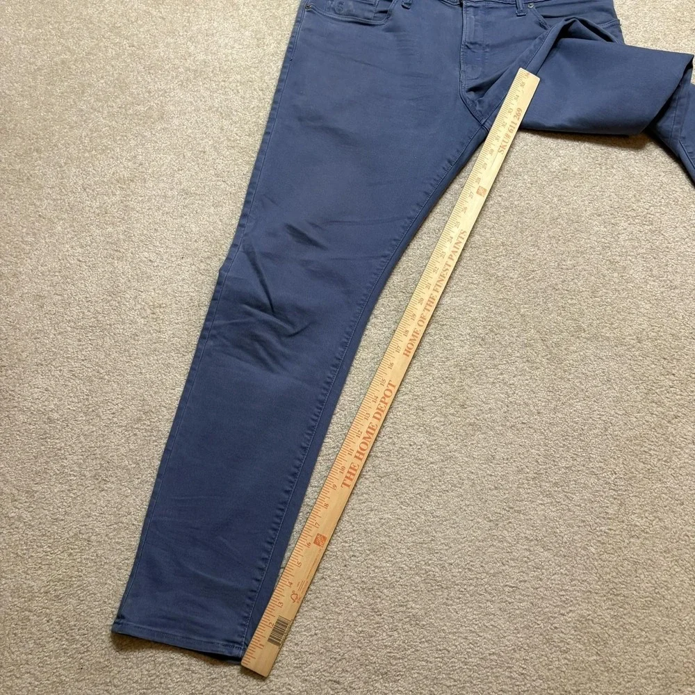 Todd Snyder Pants Mens 36x32 Blue Stretch Slim Straight 5 Pocket Chino Casual
